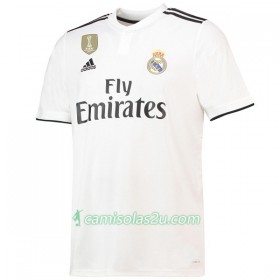 Camisolas de Futebol Real Madrid Equipamento Principal 2018/19 Manga Curta